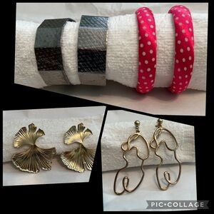 80’s - 90’s Retro Vintage Earrings - 4 Pair